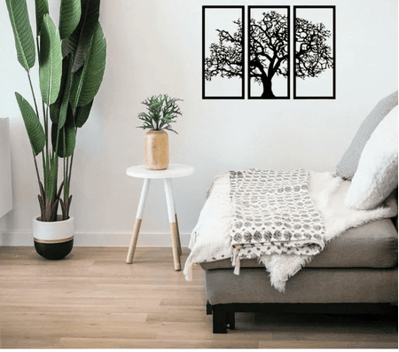 Quadro Vazado Árvore da Vida em MDF I Decorativo com Design Espiritual