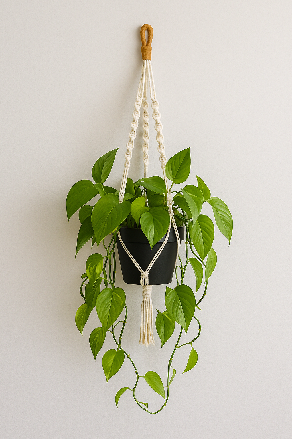 Suporte de Plantas em Macramê para Pendurar Vasos | Linha Pendurarte