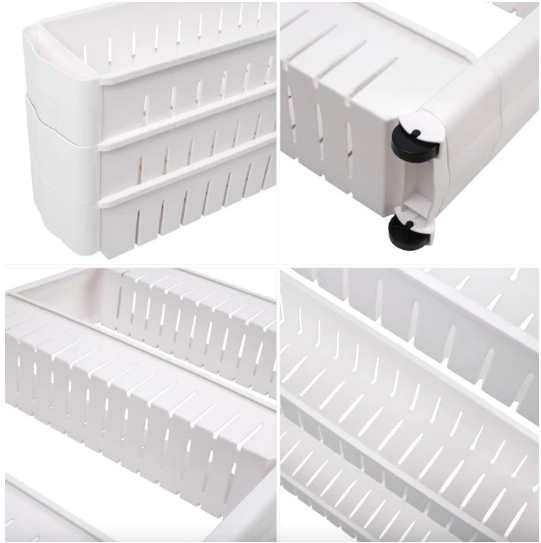 Carrinho Organizador Slim 3 Andares