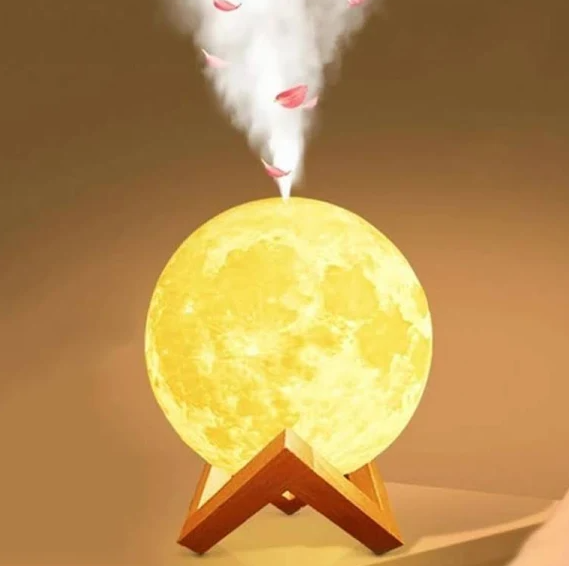 Umidificador e Aromatizador I Luminária em Lua