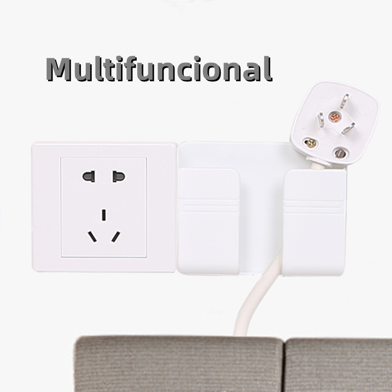 05 Suporte Multiuso De Parede Para Celular Controle Plástico Para Carregar Remoto Um Slot