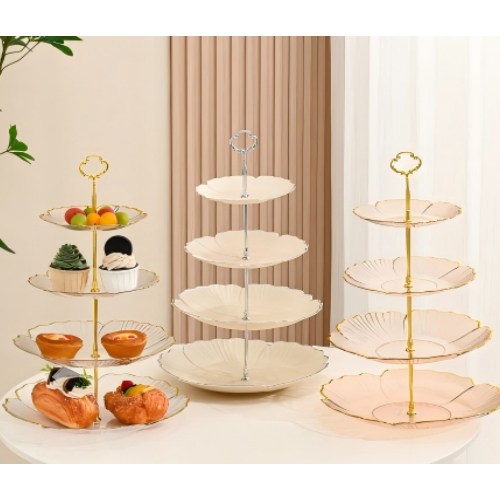 Bandeja de Andares para Doces e Petiscos – Elegância para sua Mesa Posta