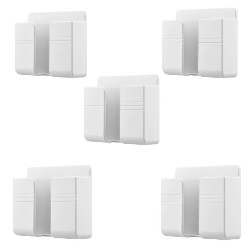 05 Suporte Multiuso De Parede Para Celular Controle Plástico Para Carregar Remoto Um Slot