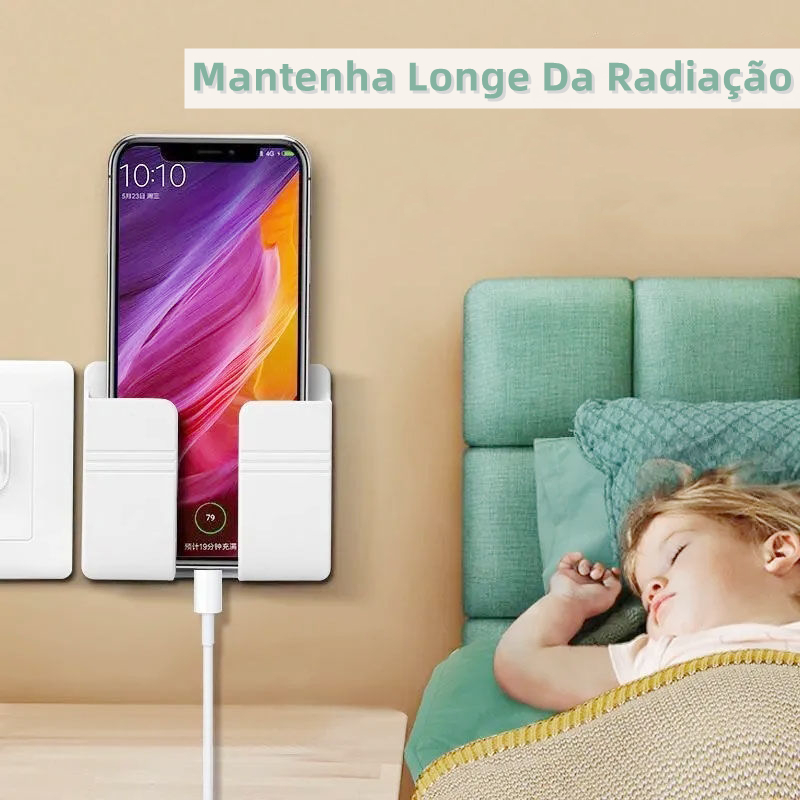 05 Suporte Multiuso De Parede Para Celular Controle Plástico Para Carregar Remoto Um Slot