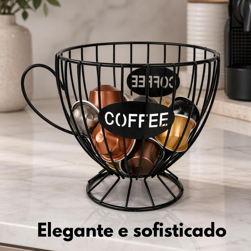 Porta Cápsula De Café Suporte Armazenamento Organizador Para Café
