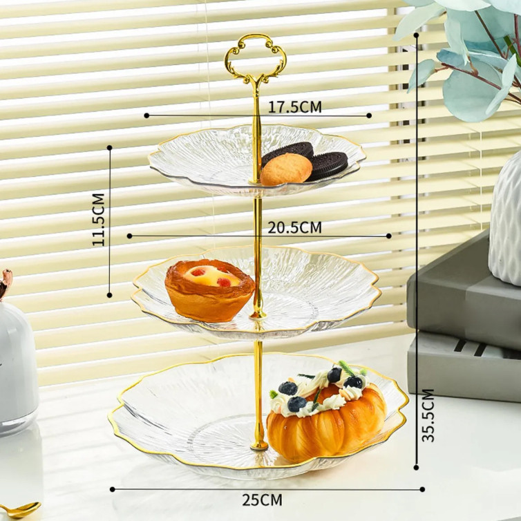Bandeja de Andares para Doces e Petiscos – Elegância para sua Mesa Posta
